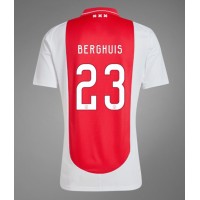 Billiga Ajax Steven Berghuis #23 Hemma fotbollskläder 2024-25 Kortärmad